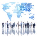 Global Business team Royalty Free Stock Photo