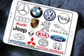 Global car brands and logos