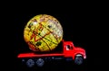 Global Cargo Transport Concept Royalty Free Stock Photo