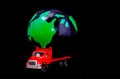 Global Cargo Transport Concept Royalty Free Stock Photo