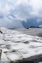 Global clima change: The Corvatsch-Glacier near St. Moritz cover