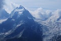 Global clima change: Glacier at Bernina-Peak, Upper Engadin, GraubÃÂ¼nden, Swiss Alps.