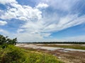 Global climate global  ground cracked water countryside Royalty Free Stock Photo