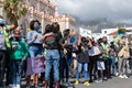 Global Climate Strike day in Cape Town, South Africa. Young activists protest against climate changes and global warming.