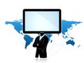 Global communication Royalty Free Stock Photo