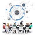 Global Communication Networking Connect Concpet Royalty Free Stock Photo