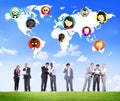 Global Community World People Social Networking Connection Concept Royalty Free Stock Photo