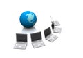 Global Computer Network Royalty Free Stock Photo