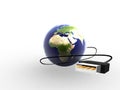 global connection Royalty Free Stock Photo