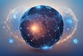 Global Crypto Nexus: Futuristic Blockchain Network