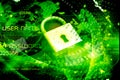 Global Cyber security concept Royalty Free Stock Photo