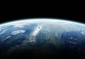 Global datas exchanges and connections system over the globe 3D rendering elements of this image furnished by NASA