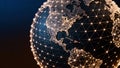 Global Digital Network Connections Royalty Free Stock Photo