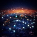 Global digital technology networking Generative AI