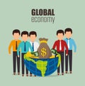 Global economy,money and business