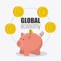 Global economy, money and business