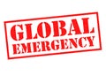 GLOBAL EMERGENCY Rubber Stamp