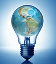 global energy concept Royalty Free Stock Photo