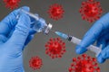 Global fight against plague medical and scientific staff fight new coronavirus pneumonia