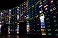 Global food stock exchange installation on pavilion Zero at Expo 2015