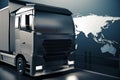 Global freight transportation concept Royalty Free Stock Photo