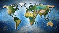Global Gas Emissions: A Mosaic of Concentration Levels Generative AI
