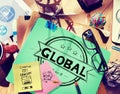 Global Globalization Community Communication Concept