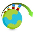 Global Growth Icon