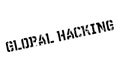 Global Hacking rubber stamp