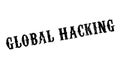 Global Hacking rubber stamp