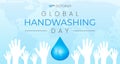 Global Handwashing Day Background Banner