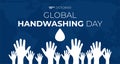 Global Handwashing Day Background Illustration