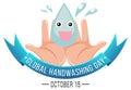 Global Handwashing Day Banner Design