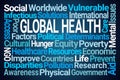Global Health Word Cloud