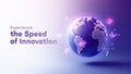 Global Innovation Speed Technology Communication Concept Royalty Free Stock Photo