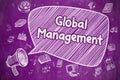 Global Management - Business Concept.