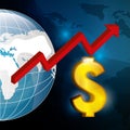 Global market and stock exchange