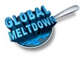 Global Meltdown Royalty Free Stock Photo