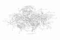 Global Network Concept Networks Business