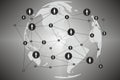 Global Network Concept Networks Business
