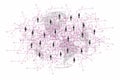 Global Network Concept Networks Business