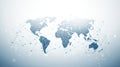 Global Network Map Technology Connection World Data Digital Abstract Royalty Free Stock Photo