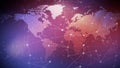 Cyber lines and dots in binary exploring global network algorithm, technology news, and cyber crime in digital world of cyber Royalty Free Stock Photo