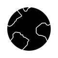 Global network Vector icon which can easily modify or edit Royalty Free Stock Photo