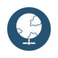 Global network Vector icon which can easily modify or edit Royalty Free Stock Photo