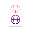global premise nolan icon. Simple thin line, outline vector of Drones icons for ui and ux, website or mobile application