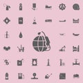 global refueling icon. Oil icons universal set for web and mobile