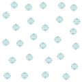 Global relocation line outline icon seamless pattern