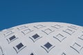 Roof top of a building with blue sky background 2