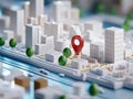 Global search capability symbolized by a 3D search engine globe with interconnected data points, each highlighting a